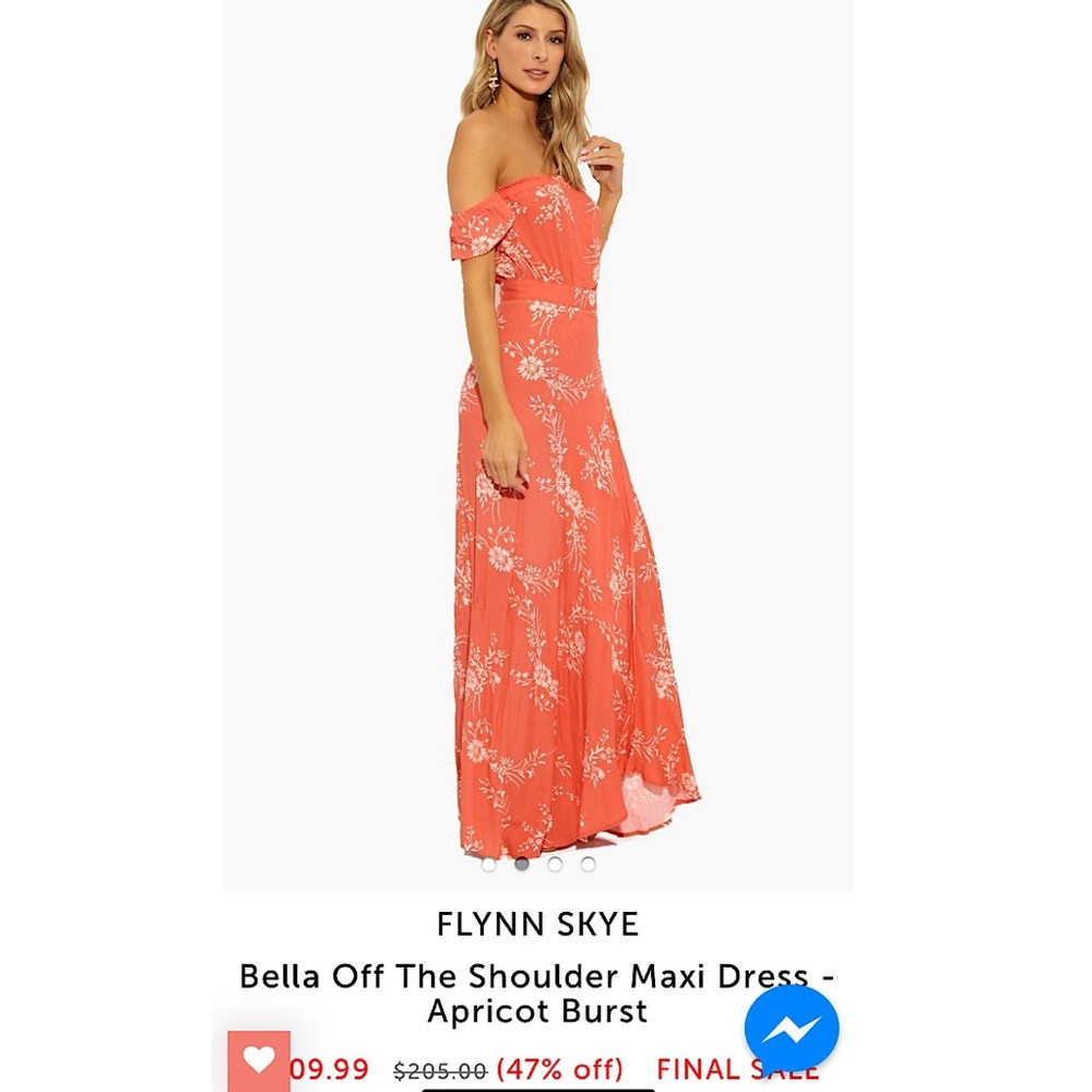Flynn Skye Off the Shoulder Dress